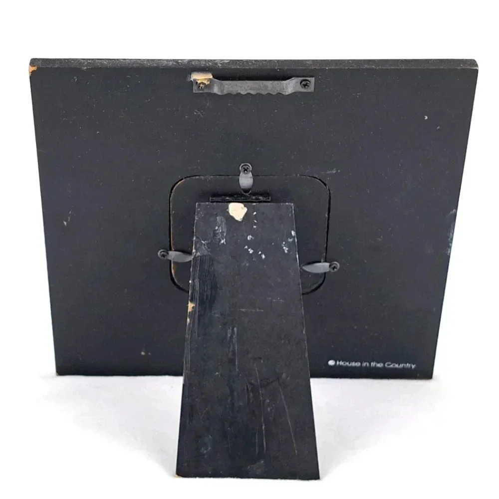 Blue Butterfly Picture Frame - Vintage House in the Country Brand - Mini Photo - Picture 2 of 2